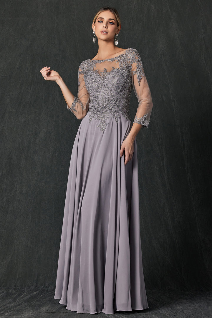 Juliet M12 mother of the bride dress front view