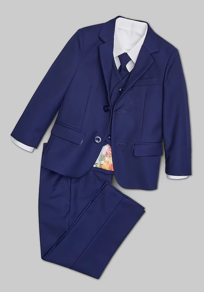 Peanut Butter Collection 007 Indigo suit - FOSTANI.com