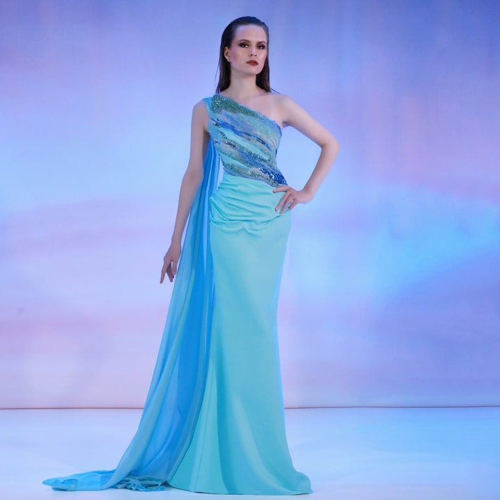 REVERIE COUTURE SS162 DRESS - FOSTANI.com