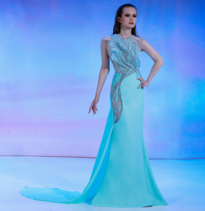 REVERIE COUTURE SS164 DRESS - FOSTANI.com
