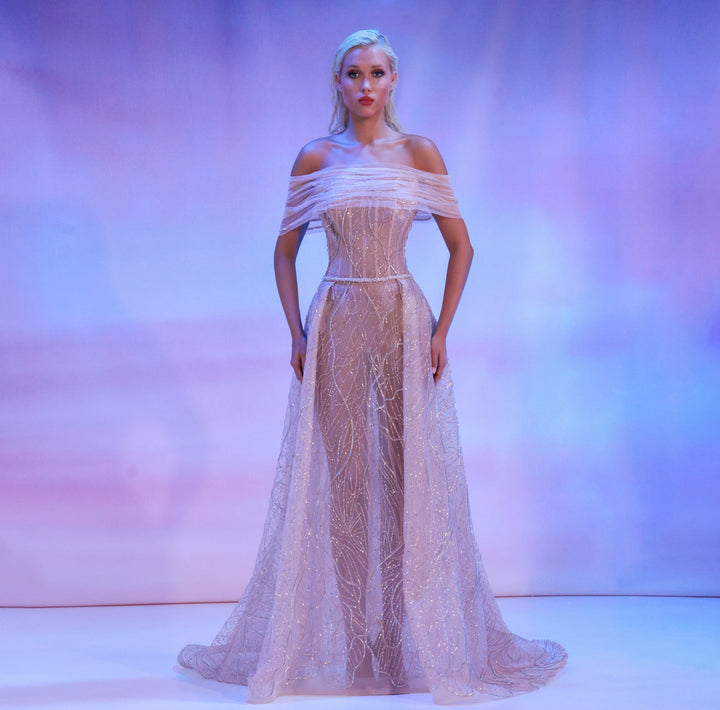 REVERIE COUTURE SS182 DRESS - FOSTANI.com