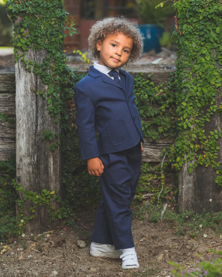 Peanut Butter Collection Joey Safari Indigo suit - FOSTANI.com