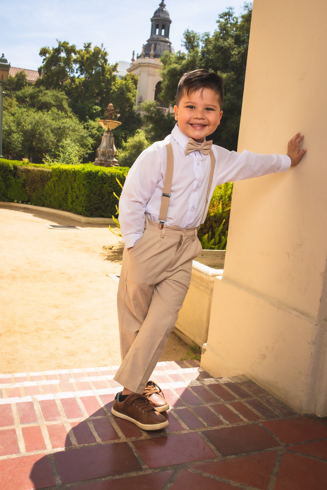 Peanut Butter Collection Barn Set Safari Sand Size 6 Only - FOSTANI.com