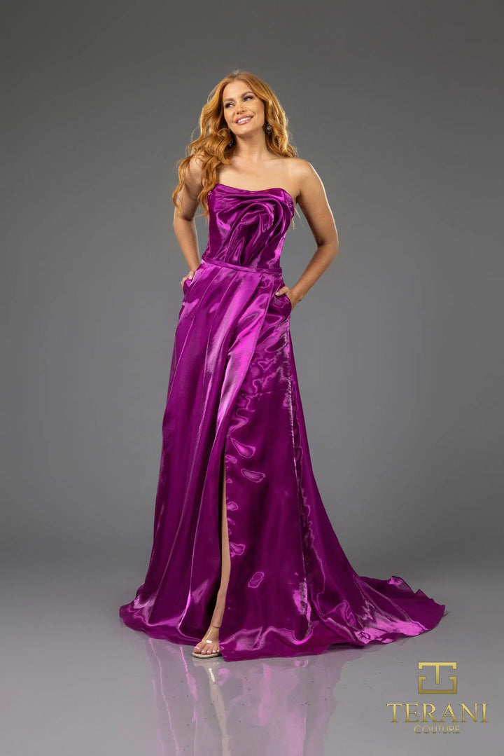 TERANI 251E4637 DRESS - FOSTANI.com