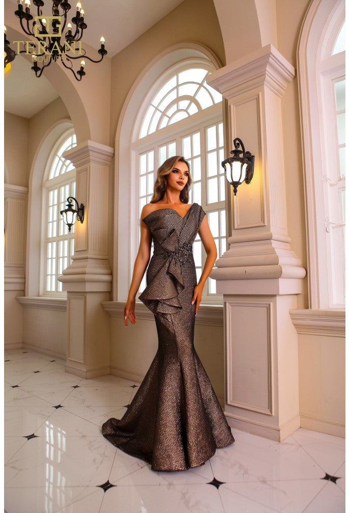 TERANI 251E4201 DRESS - FOSTANI.com