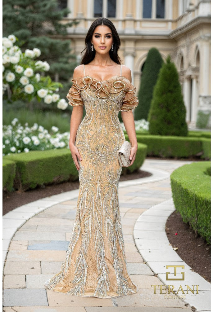 Terani 252GL5226 Dress - FOSTANI.com