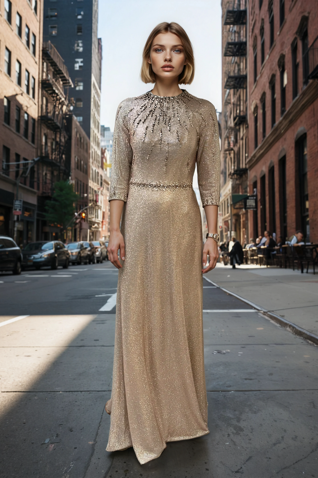 Janique 2610 Dress - FOSTANI.com