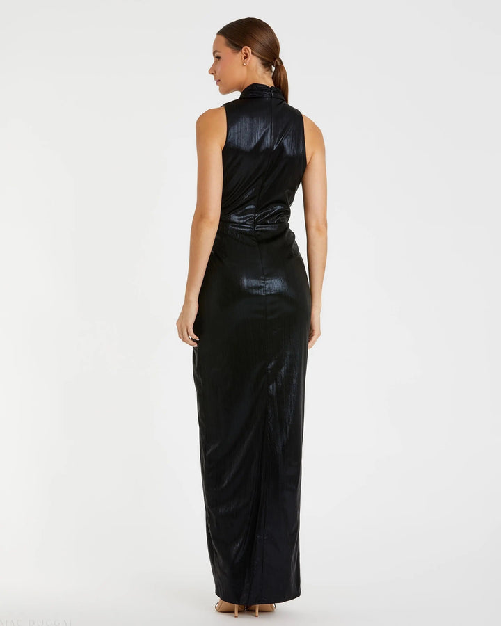 Mac Duggal 27085 High Neck Sleeveless Gown