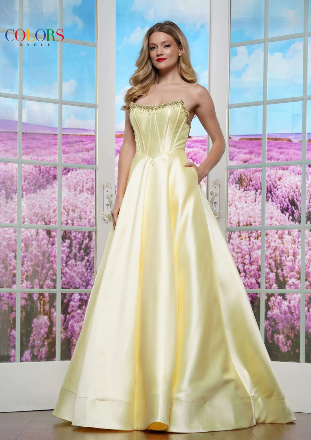 Colors 3478 Dress - FOSTANI.com