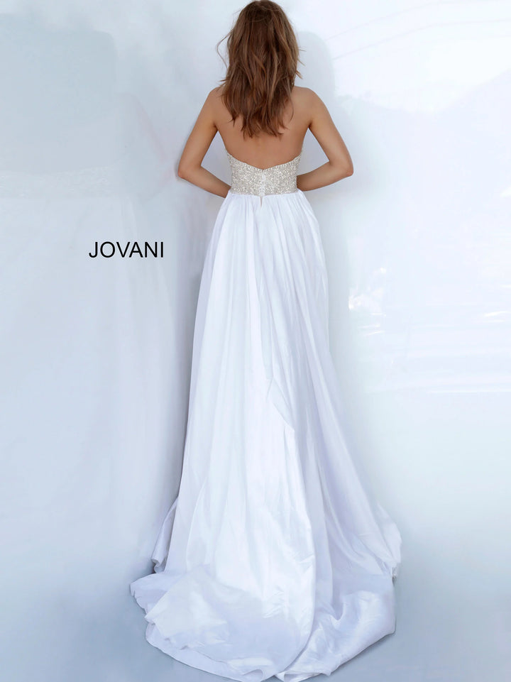 Jovani 3698 Halter Neck Embellished Jovani Dress