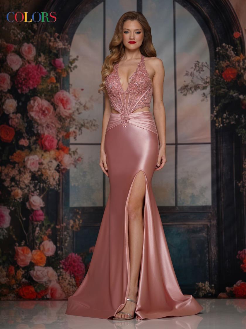 Colors 3918 Dress - FOSTANI.com