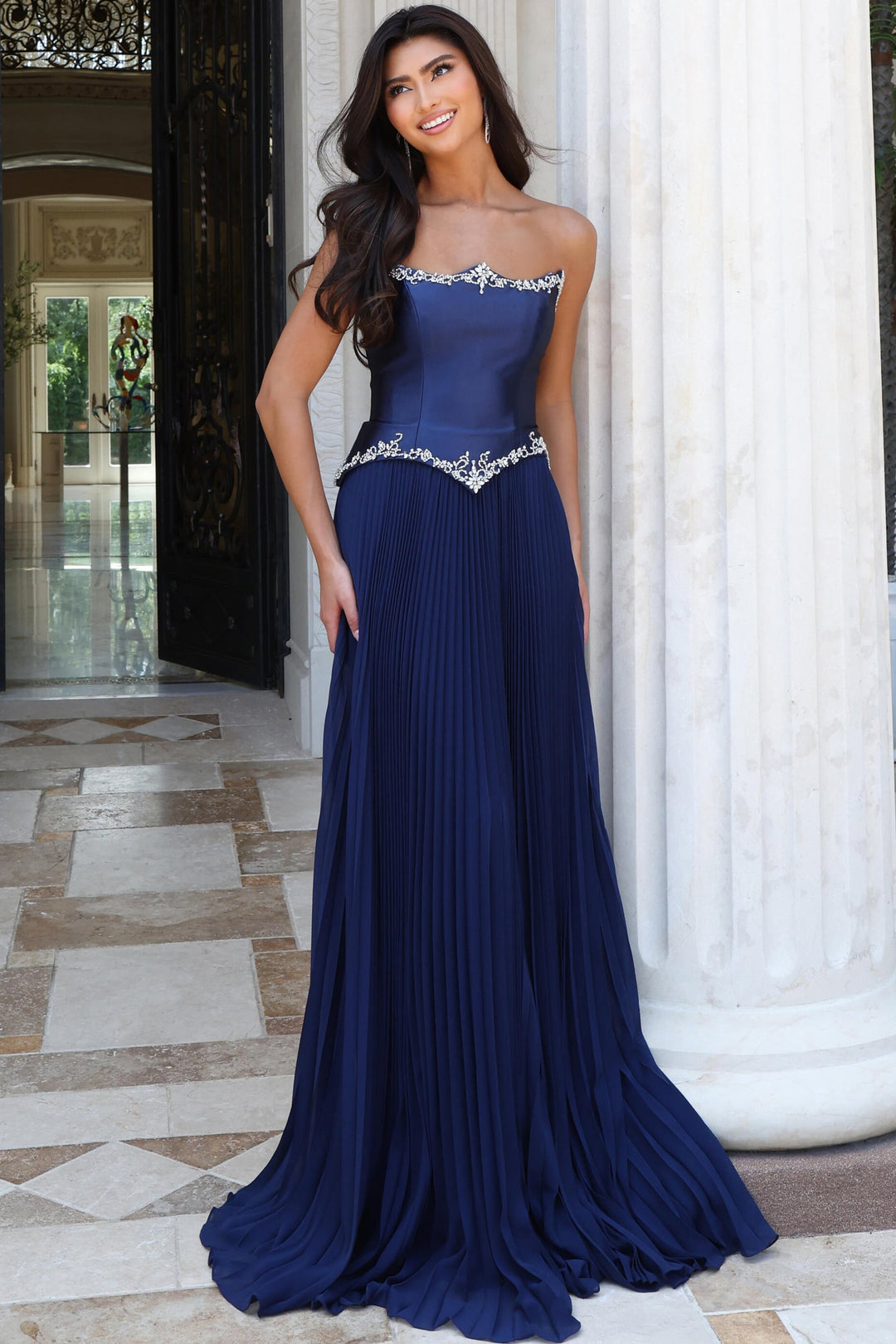 Jovani 53905 prom dress - front view