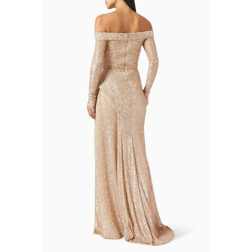 NICOLE BAKTI 7048 Dress - FOSTANI.com