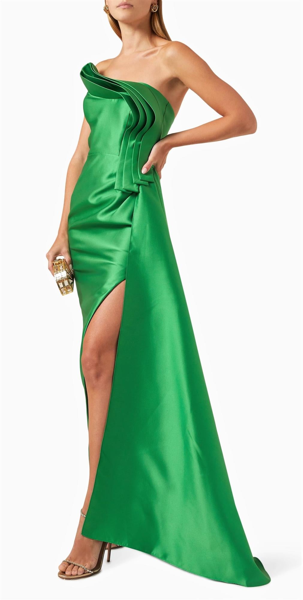 NICOLE BAKTI 7089 Dress - FOSTANI.com