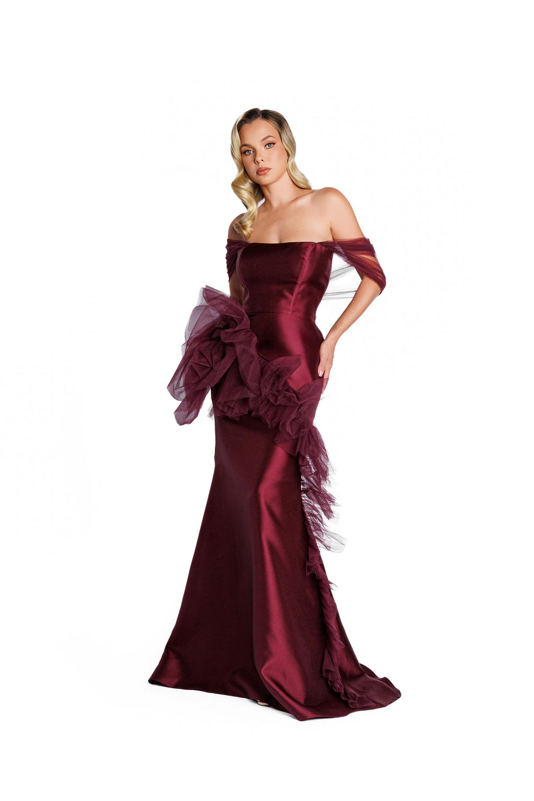 NICOLE BAKTI 7385 Dress - FOSTANI.com