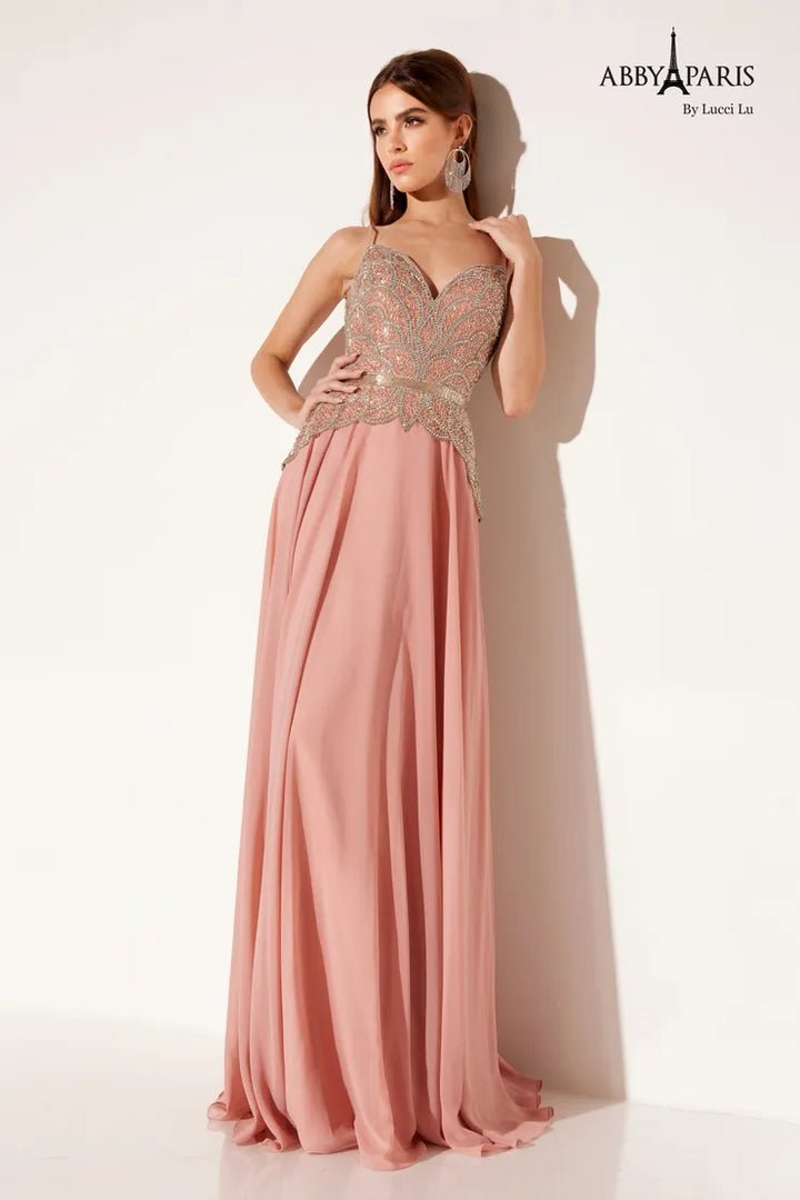 Abby Paris 90198 Dress - FOSTANI.com