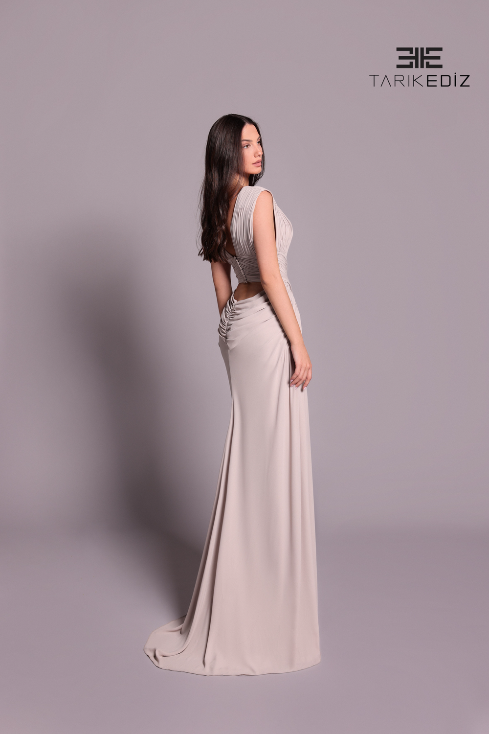 Tarik Ediz 99028 Dress - FOSTANI.com