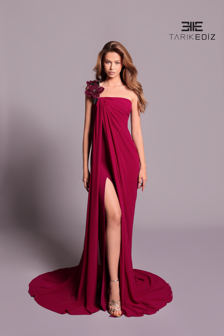 Tarik Ediz 99036 Dress - FOSTANI.com