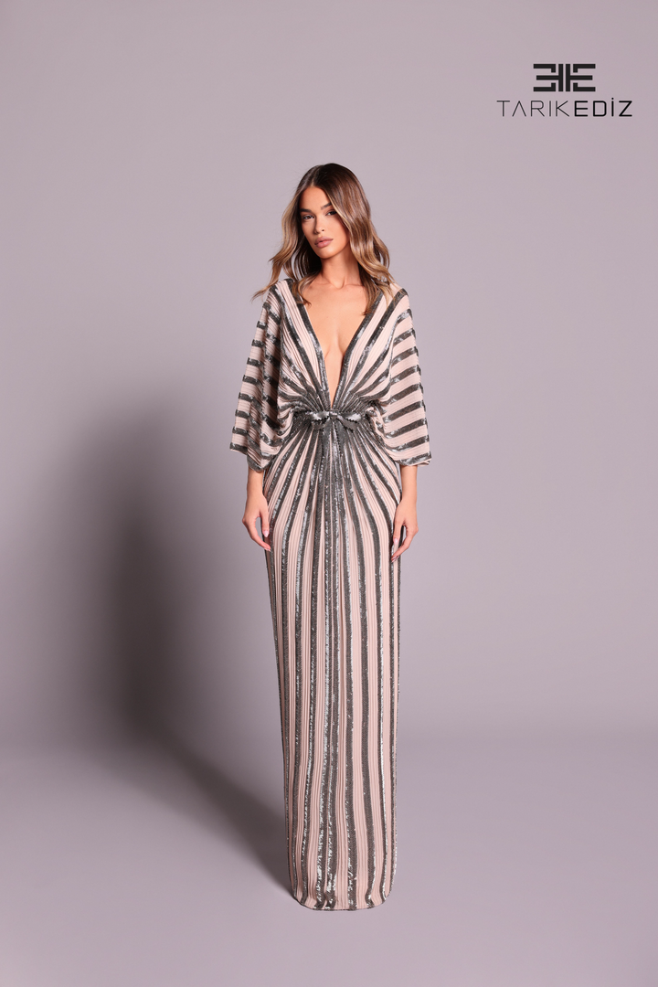 Tarik Ediz 99043 Dress - FOSTANI.com
