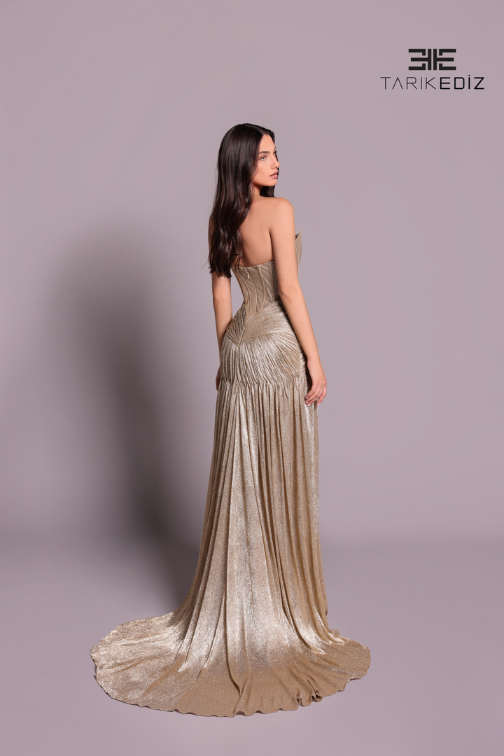 Tarik Ediz 99055 Dress - FOSTANI.com