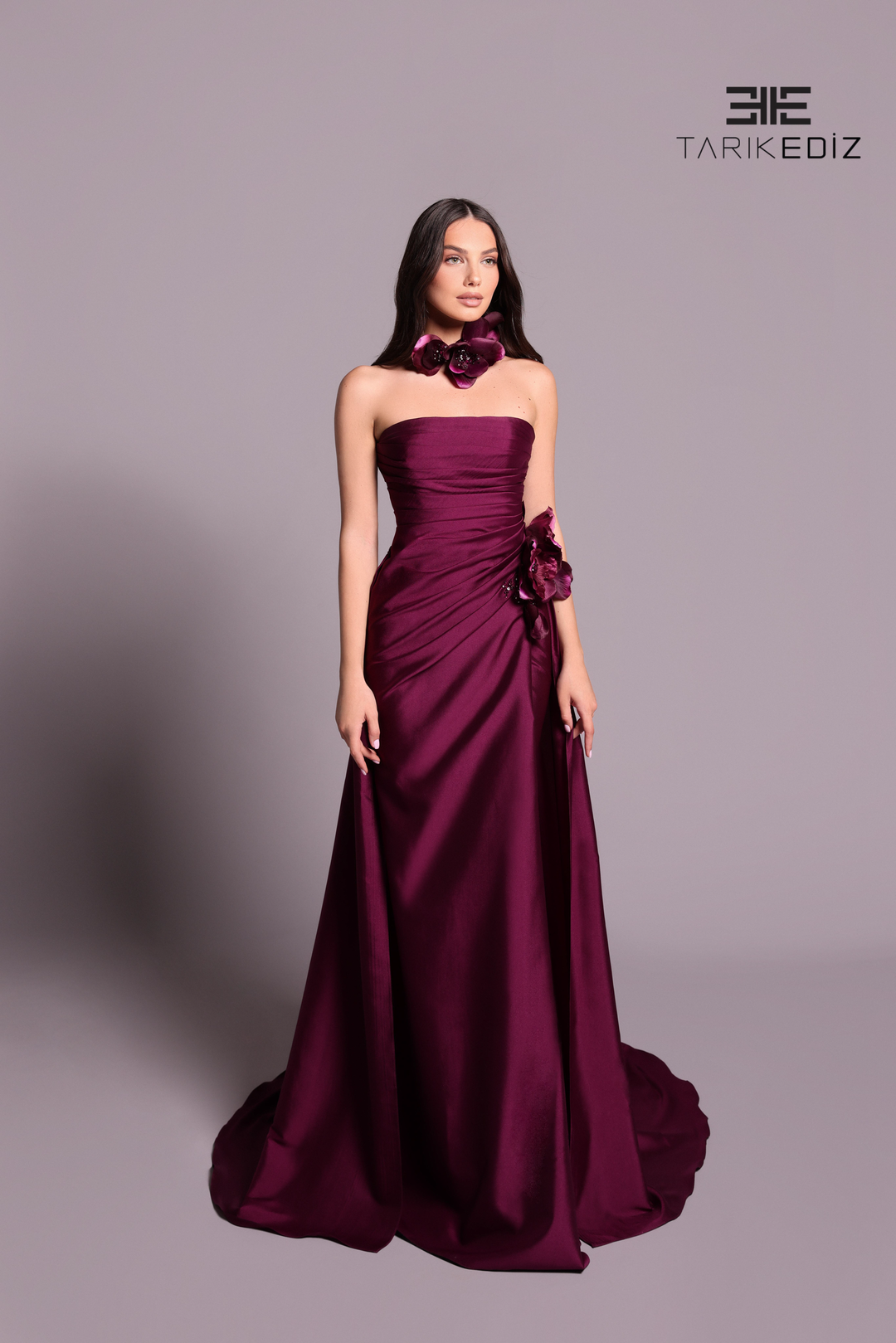 Tarik Ediz 99106 Dress - FOSTANI.com