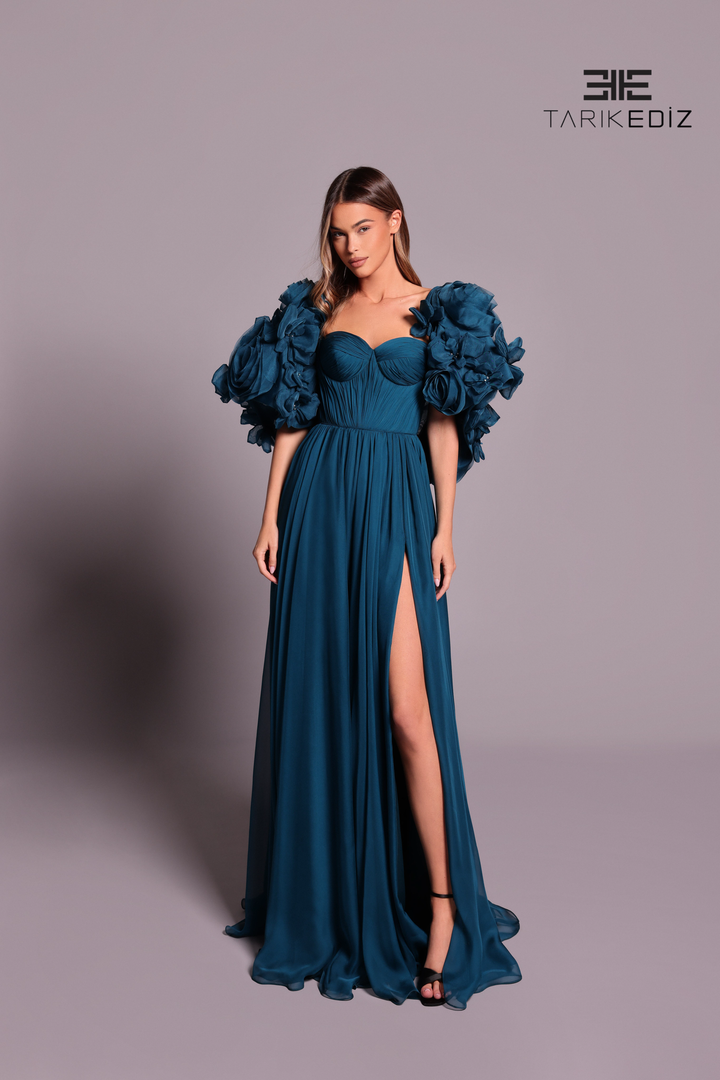 Tarik Ediz 99145 Dress - FOSTANI.com