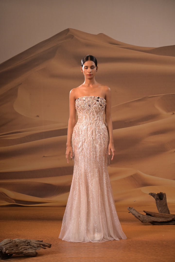 Linh Nga LMBCT355 Dress - FOSTANI.com