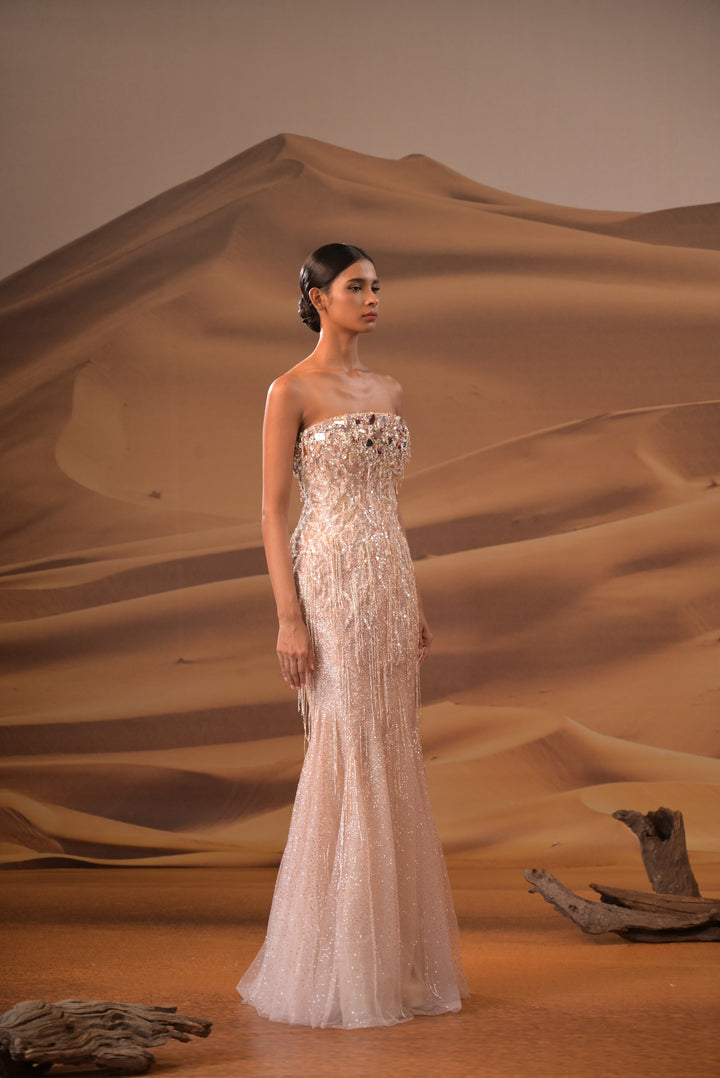 Linh Nga LMBCT355 Dress - FOSTANI.com