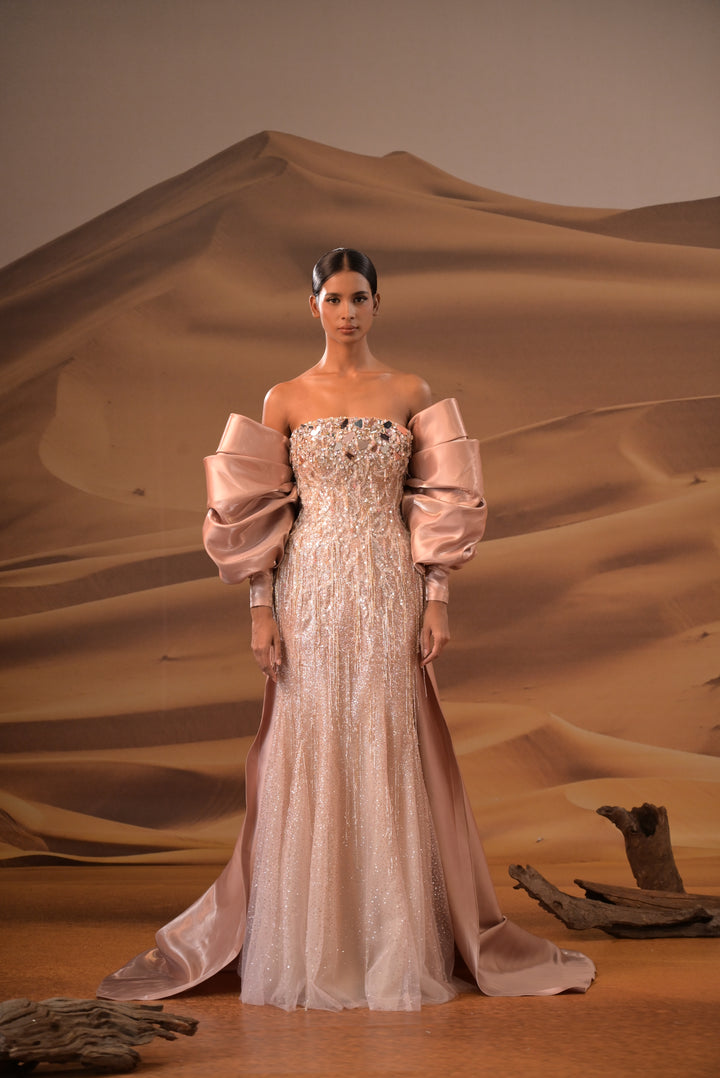 Linh Nga LMBCT355 Dress - FOSTANI.com