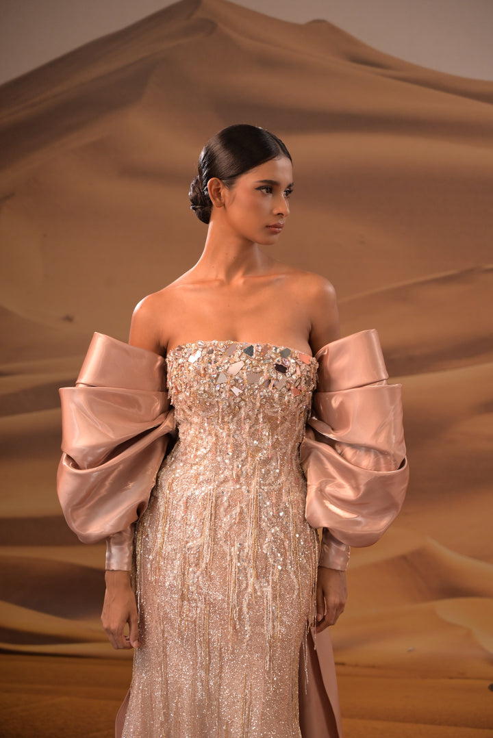 Linh Nga LMBCT355 Dress - FOSTANI.com