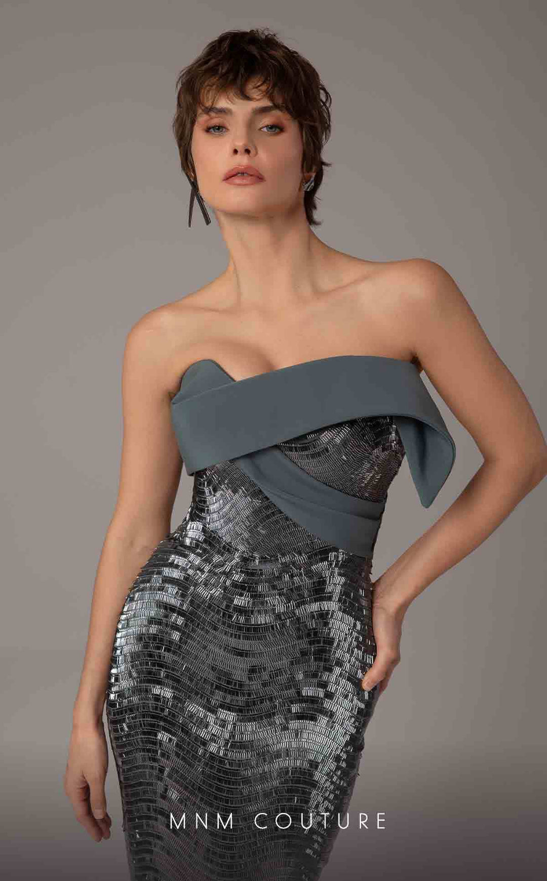 MNM Couture E0087 Dress - FOSTANI.com