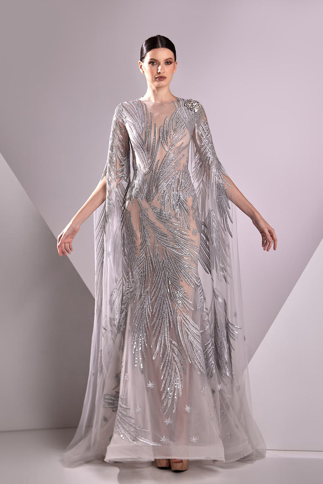 Edward Arsouni Couture 919 Dress - FOSTANI.com
