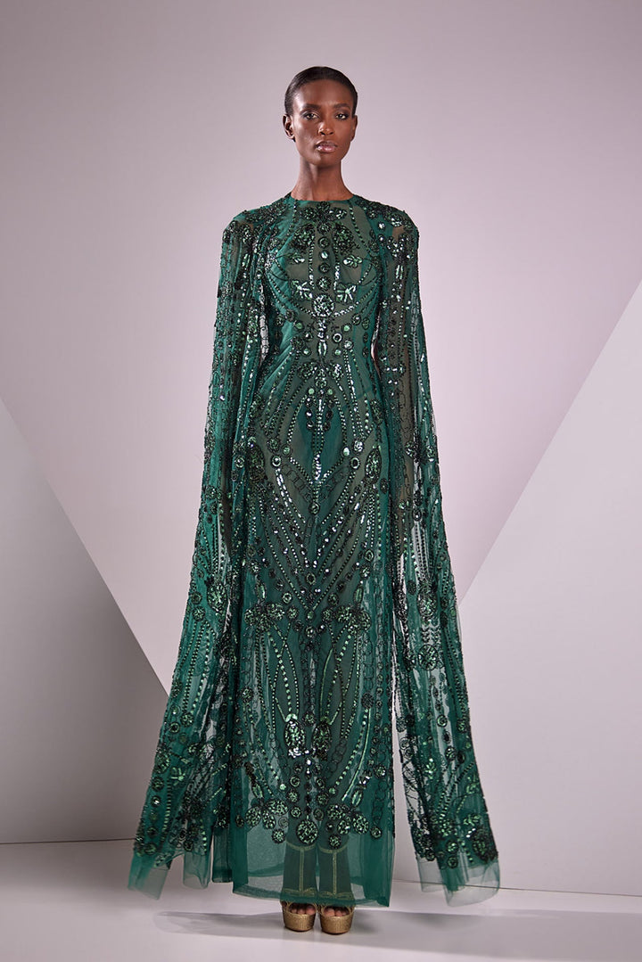 Edward Arsouni Couture 954 Dress - FOSTANI.com