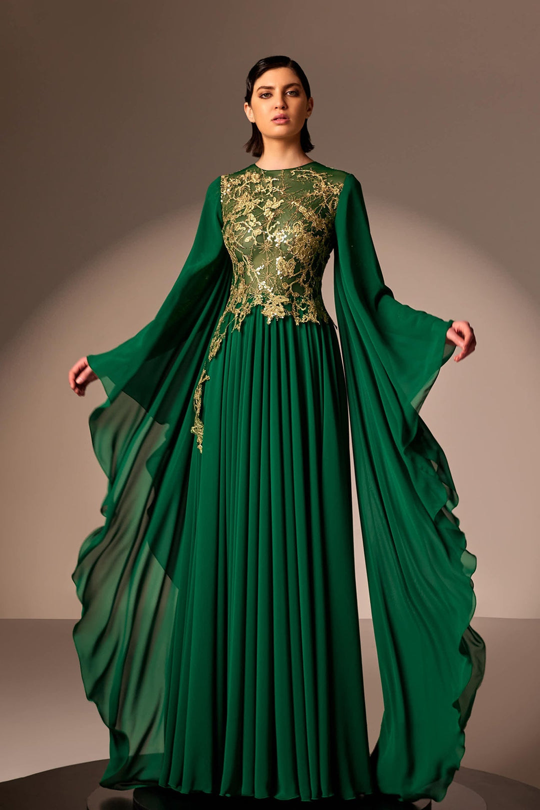 Edward Arsouni Couture 825 Dress - FOSTANI.com