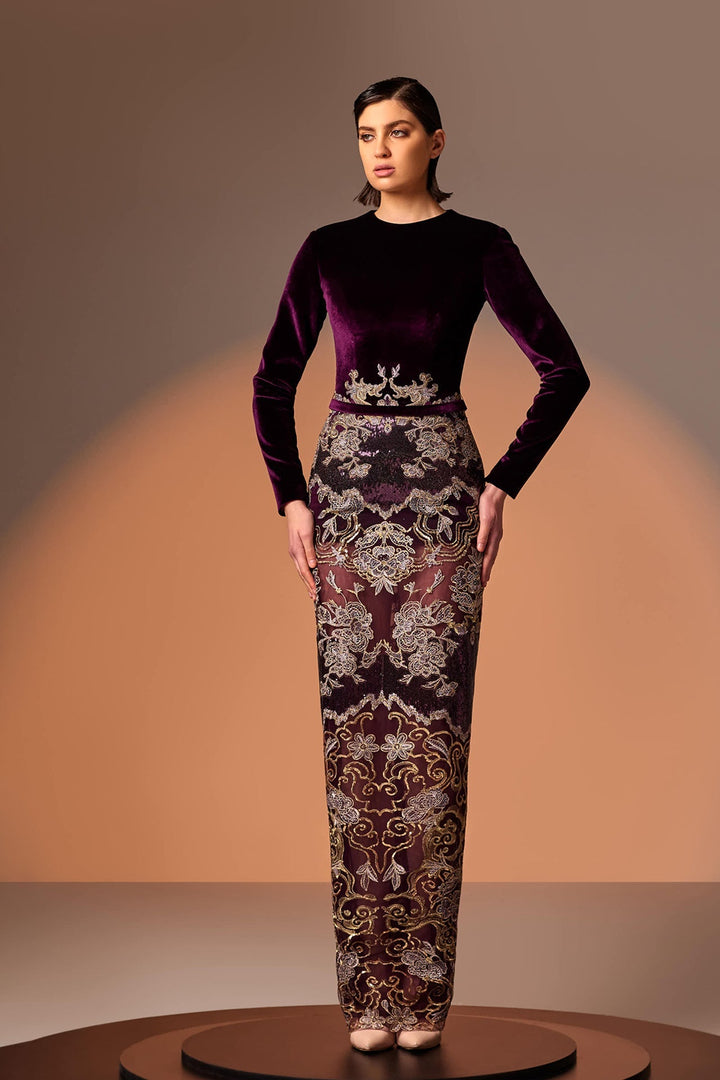 Edward Arsouni Couture 857 Dress - FOSTANI.com