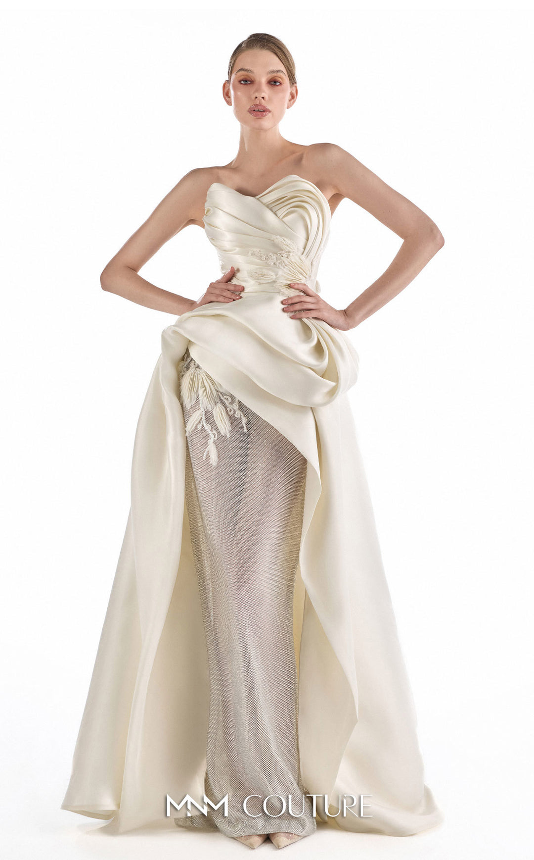 Gaby Charbachy G2201 couture gown, front view