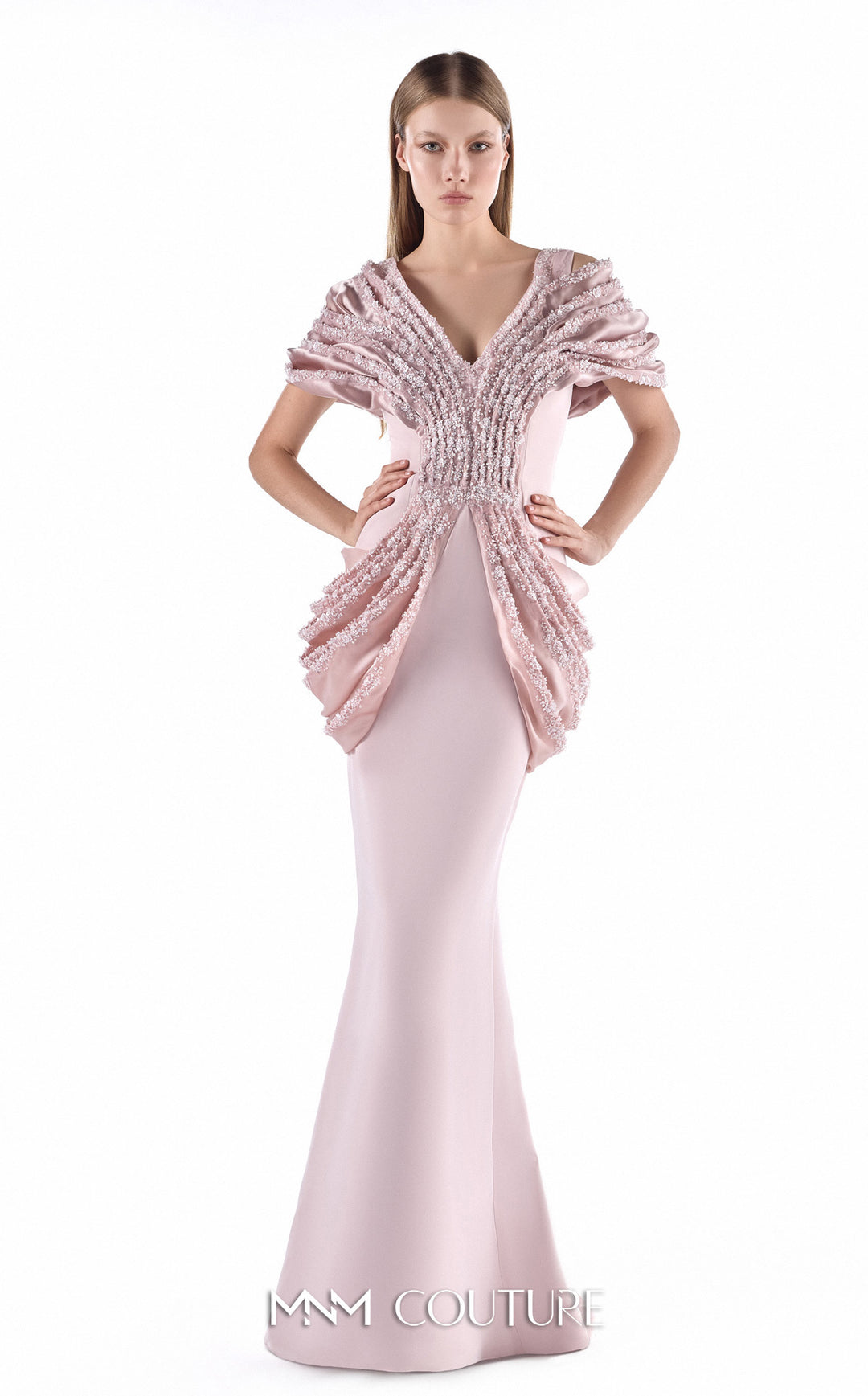 Gaby Charbachy G2204 couture gown, front view