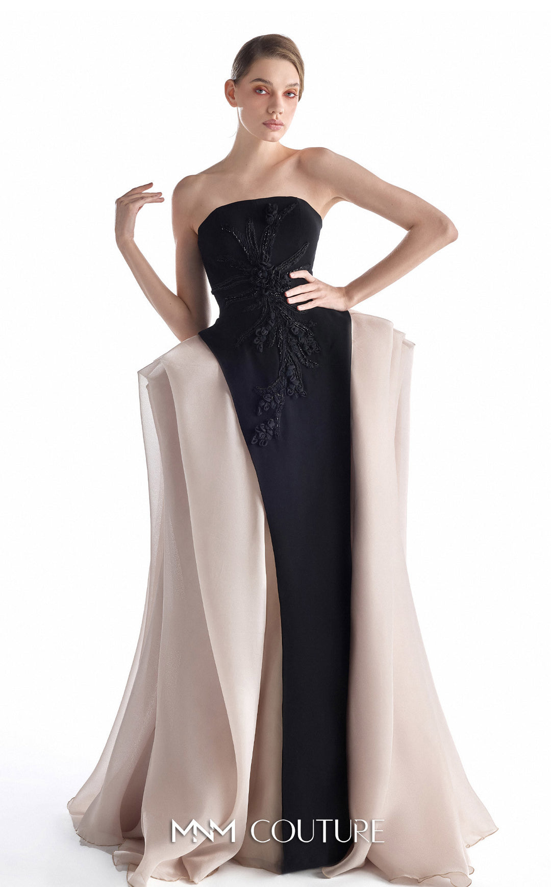 Gaby Charbachy G2226 couture gown, front view