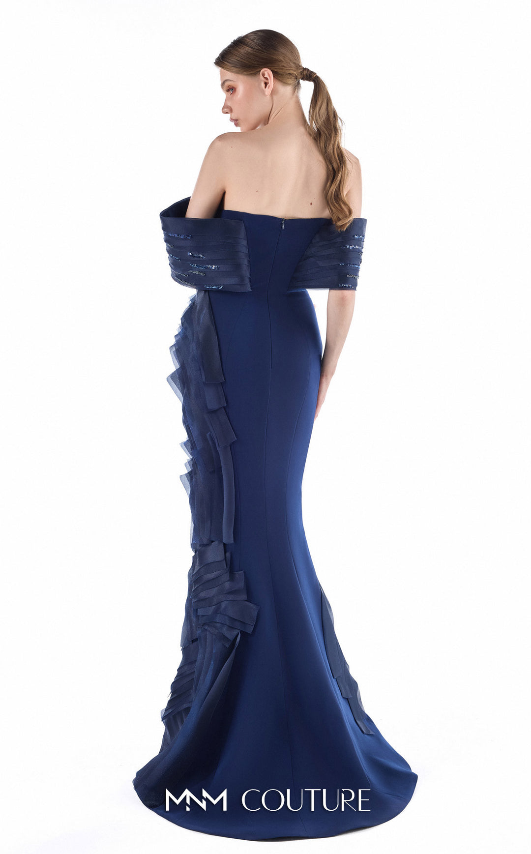 Gaby Charbachy G2227 couture gown, back view
