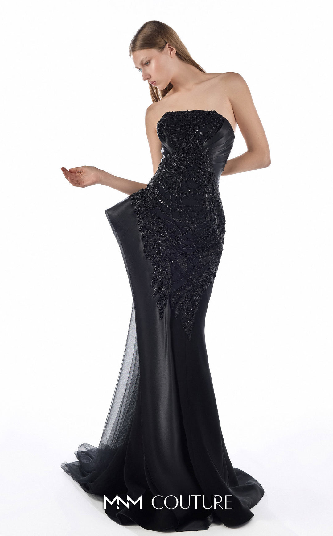 Gaby Charbachy G2244 couture gown, three-quarter view