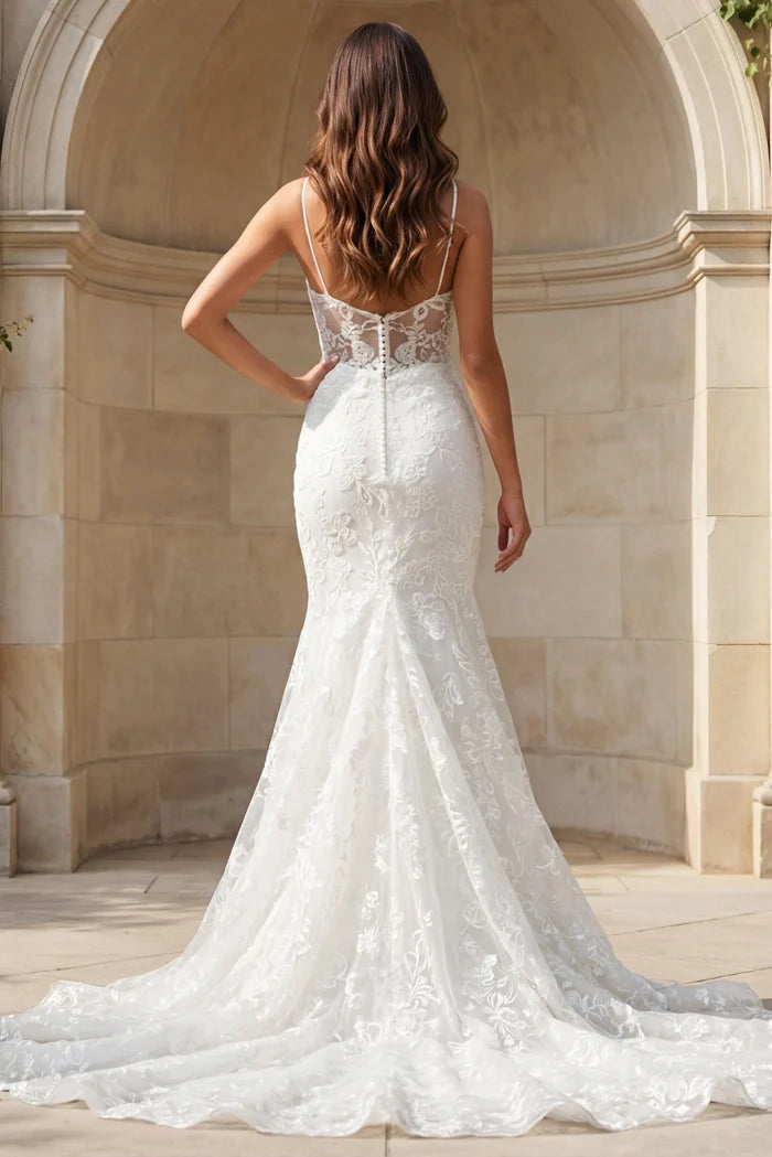 Jovani JB37538 Spaghetti Straps Floral Embroidered Dress