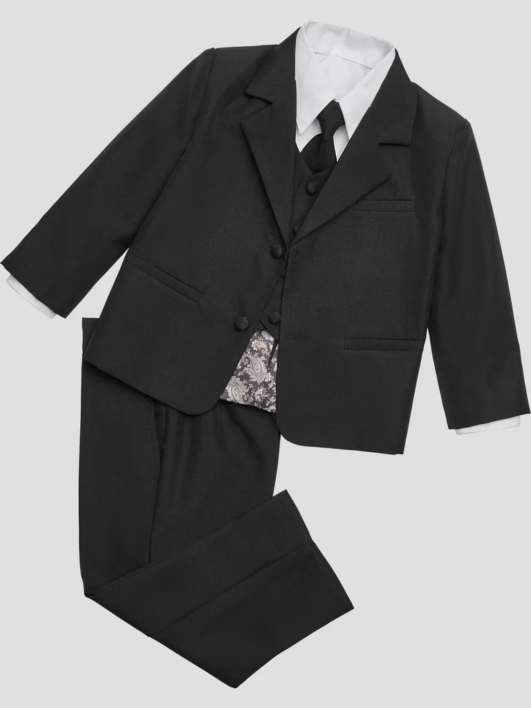 Peanut Butter Collection Joey Black suit - FOSTANI.com