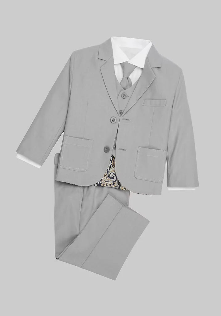 Peanut Butter Collection Joey Safari Heather suit - FOSTANI.com