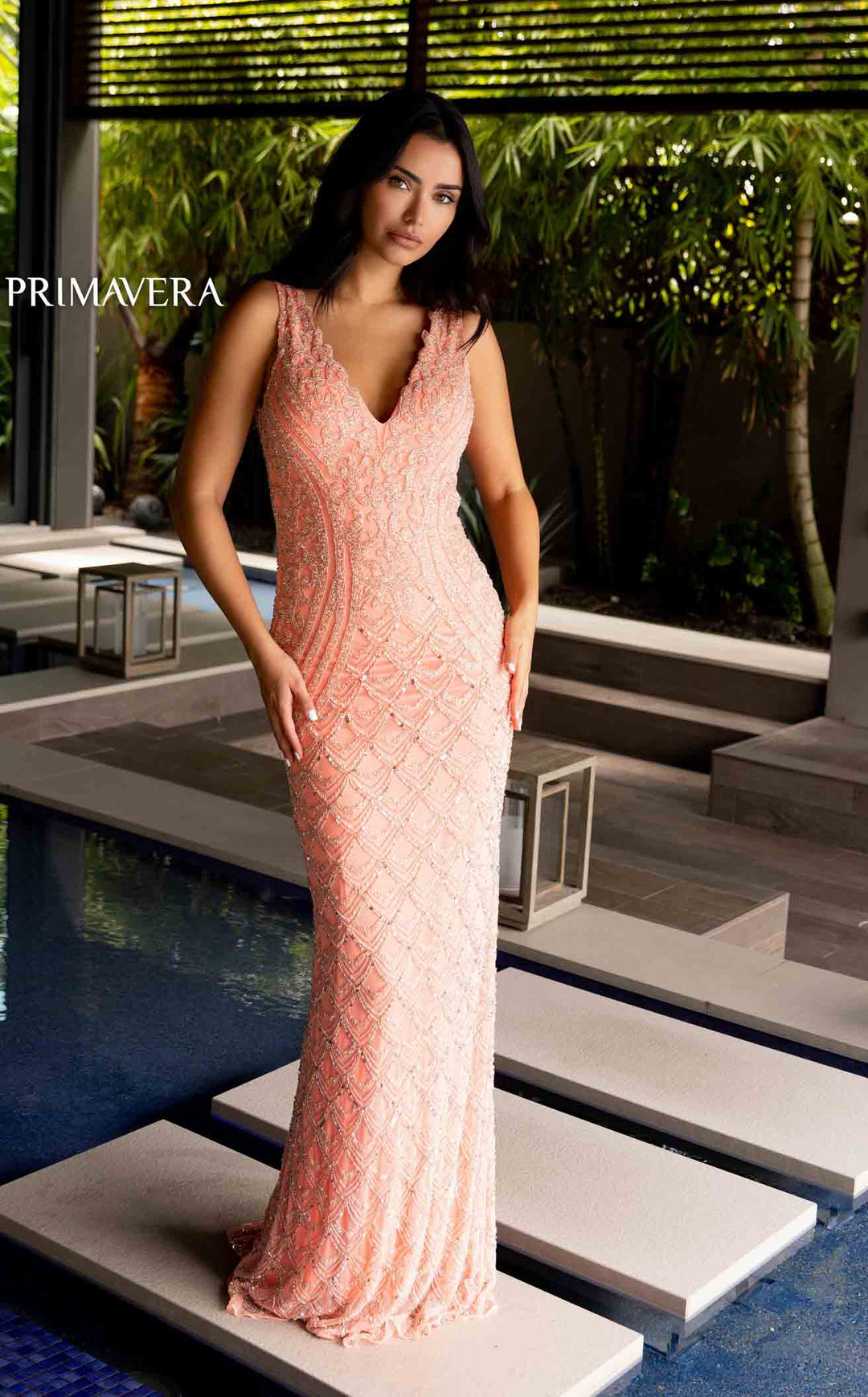 Primavera  12102  Dress - FOSTANI.com