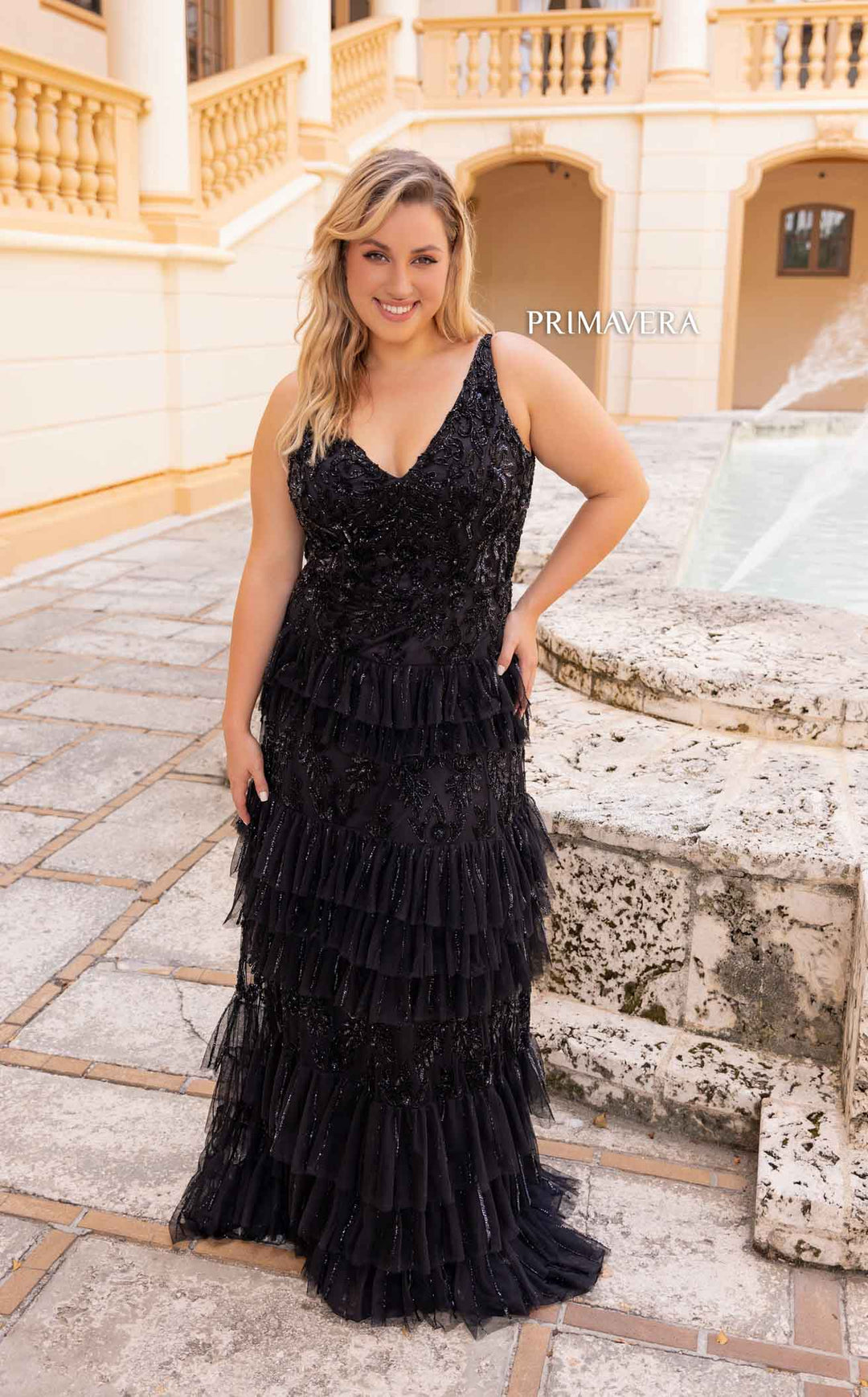 Primavera  14052  Dress - FOSTANI.com