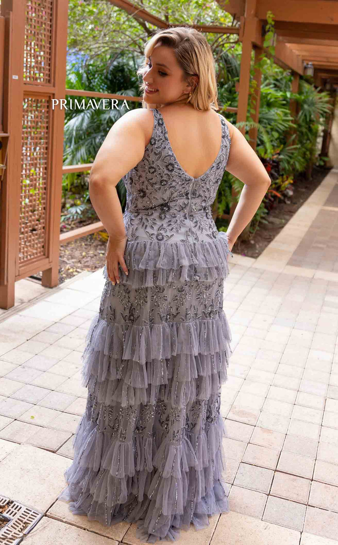 Primavera  14052  Dress - FOSTANI.com