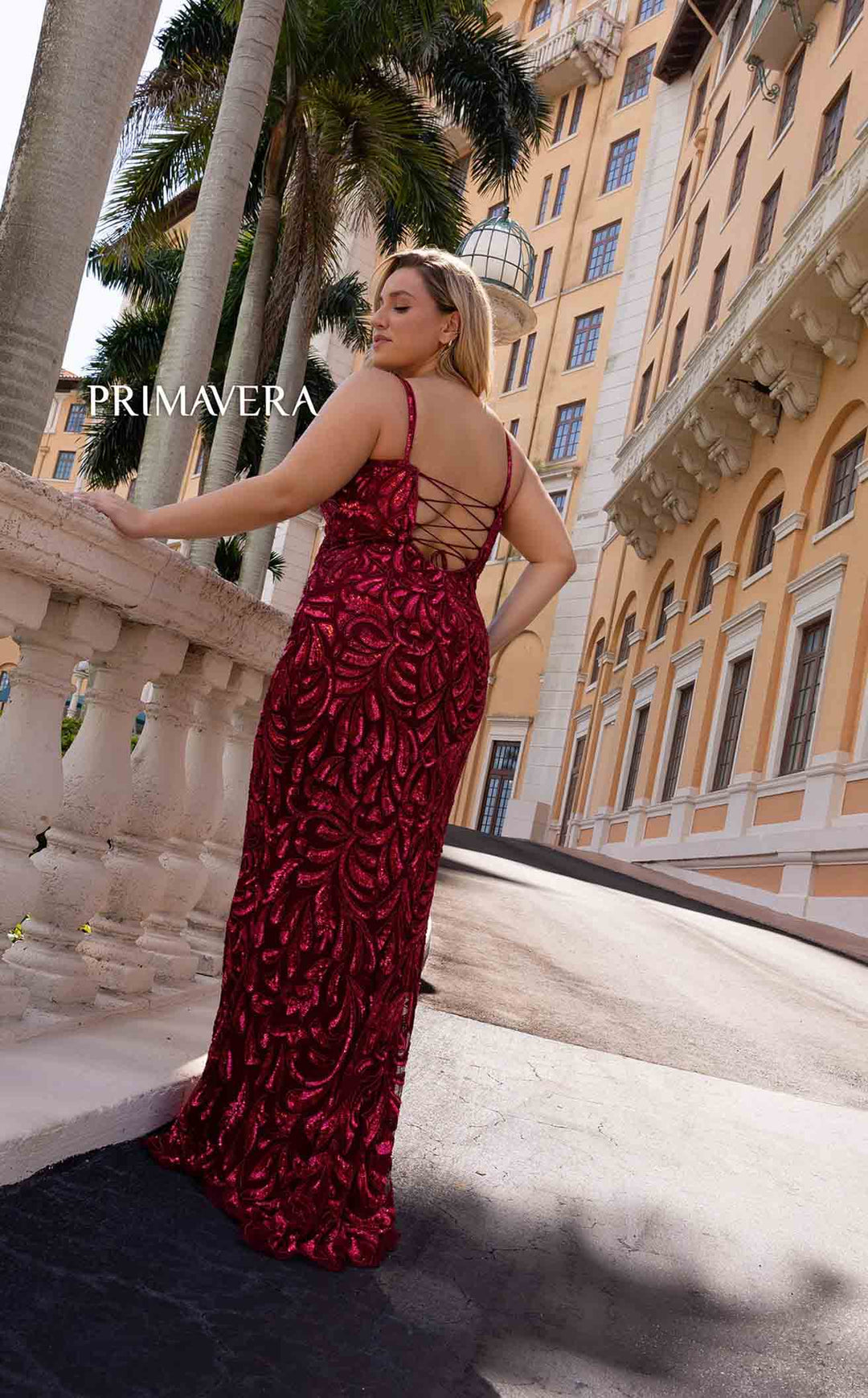 Primavera  14054  Dress - FOSTANI.com