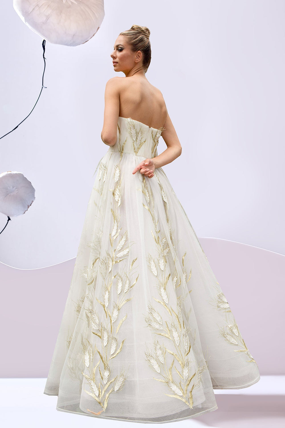 Edward Arsouni Couture 868 Dress - FOSTANI.com