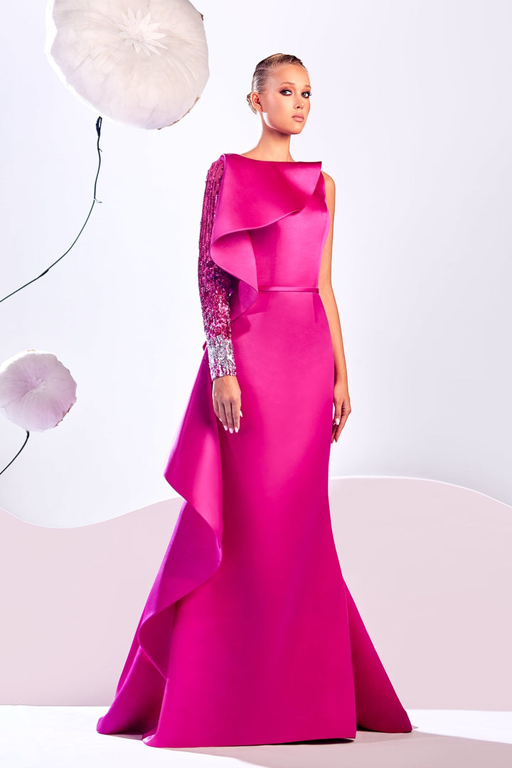 Edward Arsouni Couture 893 Dress - FOSTANI.com