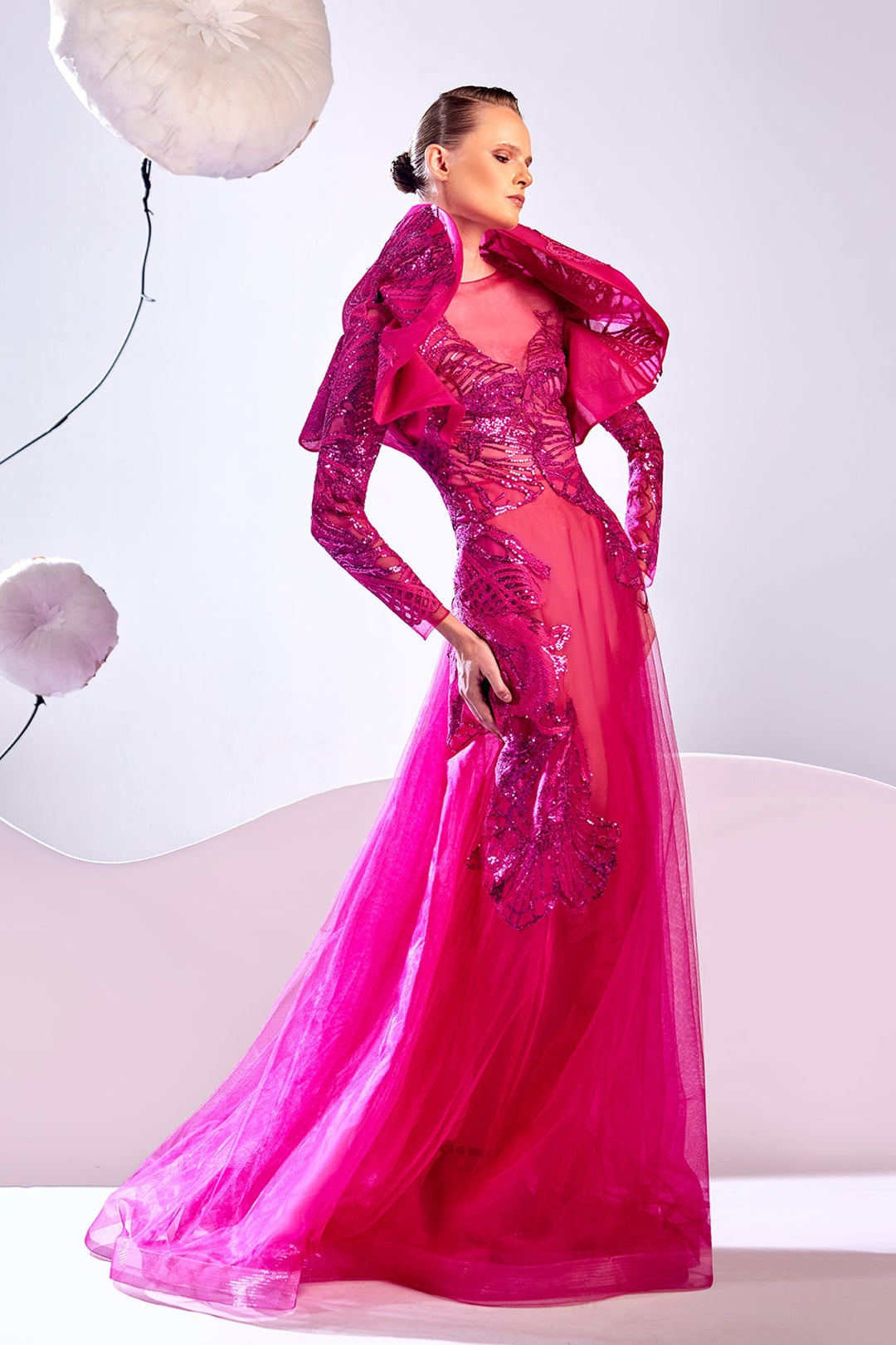 Edward Arsouni Couture 897 Dress - FOSTANI.com